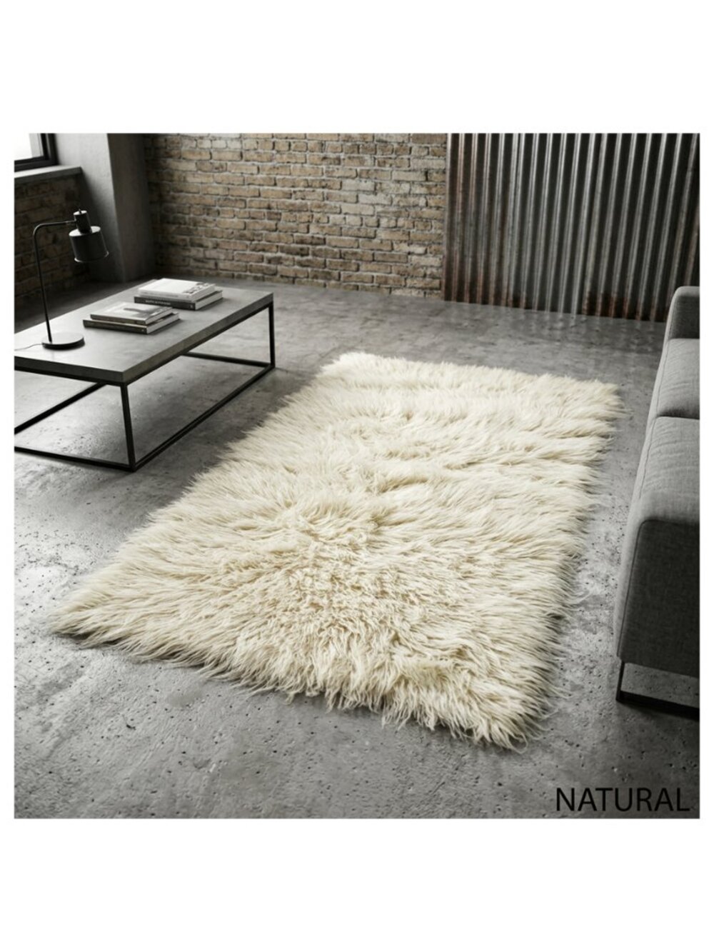 STYLISH 3X5 FLOKATI SHAG RUG💥SOFT 3” SHAG PILE💥100% ORGANIC WOOL💥AREA RUG